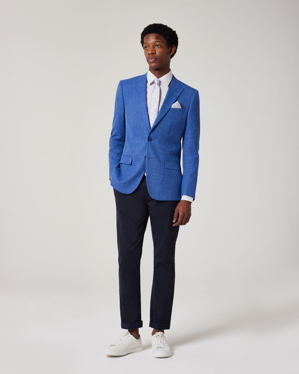 Slim Fit Two Toned Tailored Blazer